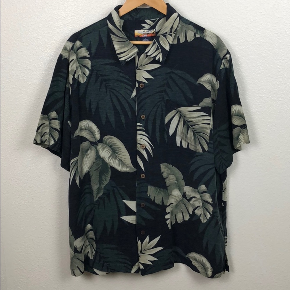 Havana Jack’s Cafe Silk Hawaiian Shirt